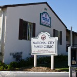 National City Family Clinic Sign ID and Sandblast